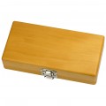 Zestaw Mini Grzechotka 1/4" z nasadkami i bitami Felo XS Classic 18 elementów w drewnianym pudełku
