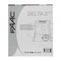 Zestaw napęd automatyczny do bram przesuwnych FAAC DELTA 2 740 PREMIUM (napęd z centralą i enkoderem + 3x pilot + moduł Wi-Fi + moduł radiowy + fotokomórki + lampa LED + 5x listwa zębata poliamidowa + akcesoria)