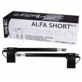 Zestaw napęd automatyczny do bram skrzydłowych FAAC ALFA SHORT PREMIUM (2x siłownik + 3x pilot + moduł radiowy + centrala + fotokomórki + lampa LED + ogranicznik + akcesoria)