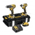 ZESTAW NARZĘDZI DCD796+DCF887 3*5,0AH KUFER DEWALT