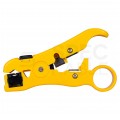 Zestaw narzędzi sieciowych Tester kabli LAN Zaciskarka RJ45 Komplet 4 elementy + etui NEKU