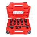 Zestaw nasadek udarowych 1/2'' 10-24mm z akcesoriami w walizce 13szt. Shockwave Impact Duty MILWAUKEE