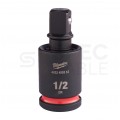 Zestaw nasadek udarowych 1/2'' 10-24mm z akcesoriami w walizce 13szt. Shockwave Impact Duty MILWAUKEE