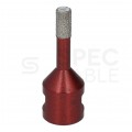 Zestaw otwornic Diamentowych 6-68mm do gresu, kamienia, płytek itp. Komplet 5szt. + adapter Kraft&Dele KD11219