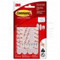 Zestaw pasków samoprzylepnych mocujących 16szt (8 małych + 4 średnich + 4 dużych) 3M COMMAND