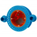 Zestaw pierścień mocujący instalacyjny do puszki elewacji podtynkowej fi:74mm gł.40mm + 5x puszka p/t E3700 F-TRONIC