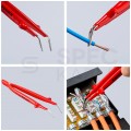 Zestaw Pincet uniwersalnych izolowanych VDE 1kV dla elektryka (5szt w etui) KNIPEX 92 00 04