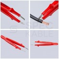 Zestaw Pincet uniwersalnych izolowanych VDE 1kV dla elektryka (5szt w etui) KNIPEX 92 00 04