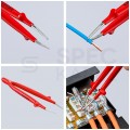 Zestaw Pincet uniwersalnych izolowanych VDE 1kV dla elektryka (5szt w etui) KNIPEX 92 00 04