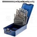 Zestaw polskich wierteł do metalu 1-13 mm 25 szt. HSS szlifowanych BAILDON