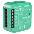 Zestaw sterowania roletami WiFi 6x sterownik rolet SRW-01 1x sterownik sterowanania bramą SBW-01 SUPLA ZAMEL