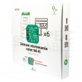 Zestaw sterowania roletami WiFi 6x sterownik rolet SRW-01 1x sterownik sterowanania bramą SBW-01 SUPLA ZAMEL