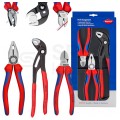 Zestaw Szczypce Bestsellery 3szt. (uniwersalne 180mm + nastawne Cobra 250mm + boczne tnące 160mm) KNIPEX 00 20 09 V01