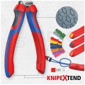 Zestaw Szczypce Bestsellery 3szt. (uniwersalne 180mm + nastawne Cobra 250mm + boczne tnące 160mm) KNIPEX 00 20 09 V01