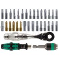 Zestaw Tool-Check Plus z grzechotką 1/4" WERA