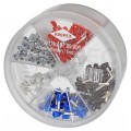Zestaw tulejek kablowych izolowanych HI / TE DIN 0,5-2,5mm2 400szt w pudełku KNIPEX 97 99 906