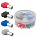 Zestaw tulejek podwójnych kablowych izolowanych HI / TE DIN 0,75-2,5mm2 200szt w pudełku KNIPEX 97 99 908