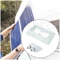 Zestaw uchwytów montażowych + przejściówa dachowa do turystycznych paneli solarnych 100W-180W na kamper