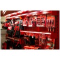 Zestaw wierteł do metalu HSS-G 2-10mm w kasecie 19szt. RED HEX Shockwave Impact Duty MILWAUKEE
