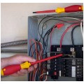 Zestaw wkrętaków izolowanych dla elektryka: krzyżowy Z1 x 80 + Z2 x 100 1kV VDE FELO Ergonic