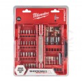 Zestaw wytrzymałych udarowych bitów nasadek 33szt. Shockwave Impact Duty Milwaukee