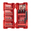 Zestaw wytrzymałych udarowych bitów nasadek 33szt. Shockwave Impact Duty Milwaukee