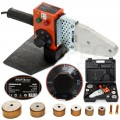 Zgrzewarka sieciowa 230V 1500W do rur z tworzyw sztucznych PCV PP max. 63mm w zestawie z akcesoriami i walizką Kraft&Dele KD3071