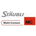 Złącze bezpiecznikowe solarne MC4 1500V DC 15A IP68 na 0,5m przewodzie solarnym MC4 6mm2 Staubli Multi-Contact