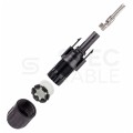 Złącze solarne MC4 komplet (wtyk + gniazdo) Konektor na przewód 4-6mm2 1000V IP68 Staubli (Multi-Contact)