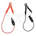 Złącze typu Krokodyl izolowane do paneli słoneczych Komplet 2szt (czarne + czerwone) 30cm NEO 90-146