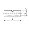 Złączka kablowa nieizolowana typ KLA 16-25 na przewody 16mm2 miedziana cynowana galwanicznie 50szt.