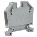 Złączka szynowa 1-torowa ZUG 10mm2 57A szara