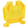 Złączka szynowa 1-torowa ZUG 10mm2 57A żółta