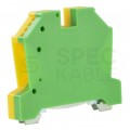 Złączka szynowa 1-torowa ZUG 16-25mm2 101A żółto-zielona