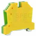 Złączka szynowa 1-torowa ZUG 16-25mm2 101A żółto-zielona