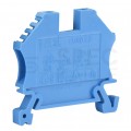 Złączka szynowa 1-torowa ZUG 2,5mm2 24A niebieska