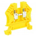 Złączka szynowa 1-torowa ZUG 2,5mm2 24A żółta