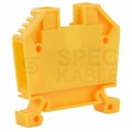 Złączka szynowa 1-torowa ZUG 4mm2 32A żółta