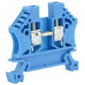 Złączka szynowa 1-torowa ZUG 6mm2 41A niebieska