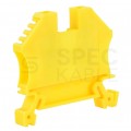 Złączka szynowa 1-torowa ZUG 6mm2 41A żółta