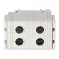 Złączka szynowa 2-torowa Al/Cu 2,5-50mm2 na TH35 szary FJ-E50/2 HEDO