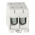 Złączka szynowa 2-torowa Al/Cu 35-150mm2 na TH35 szary FJ-E150/2 HEDO