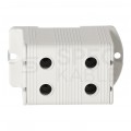 Złączka szynowa 2-torowa Al/Cu 35-150mm2 na TH35 szary FJ-E150/2 HEDO