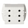 Złączka szynowa 3-torowa Al/Cu 35-240mm2 na TH35 szary FJ-E240/3 HEDO