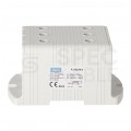Złączka szynowa 3-torowa Al/Cu 35-240mm2 na TH35 szary FJ-E240/3 HEDO