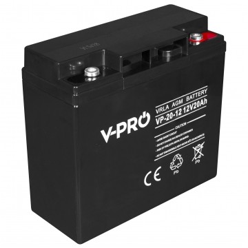 Akumulator AGM do zasilacza UPS 12V 20Ah bezobsługowy (śruba M5) VOLT VPRO