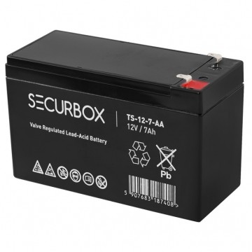 Akumulator AGM do zasilacza UPS 12V 7Ah bezobsługowy (Faston 187) SECURBOX