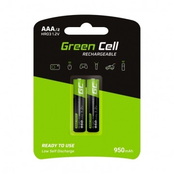 Akumulator Ni-MH R03 AAA 950mAh 1,2V (Ready 2 Use) Green Cell BLISTER 2szt.
