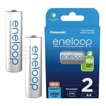 Akumulator Ni-MH R6 AA 2000mAh 1,2V (Ready 2 Use) Panasonic Eneloop BLISTER 2szt.