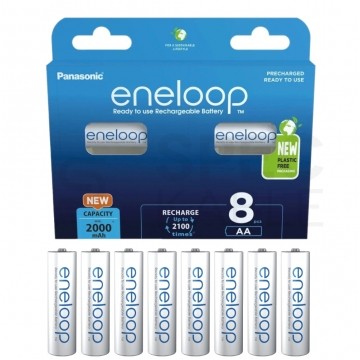 Akumulator Ni-MH R6 AA 2000mAh 1,2V (Ready 2 Use) Panasonic Eneloop BLISTER 8szt.